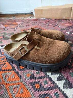 Birkenstock boston chunky Papillio clog